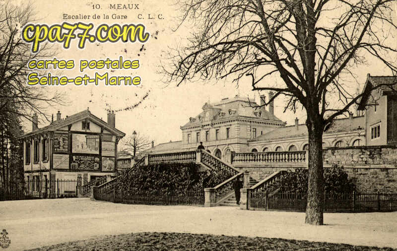 Meaux (Seine-et-Marne) - Escalier de la Gare