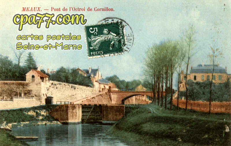 Meaux (Seine-et-Marne) - Pont de l&rsquo;Octroi de Cornillon