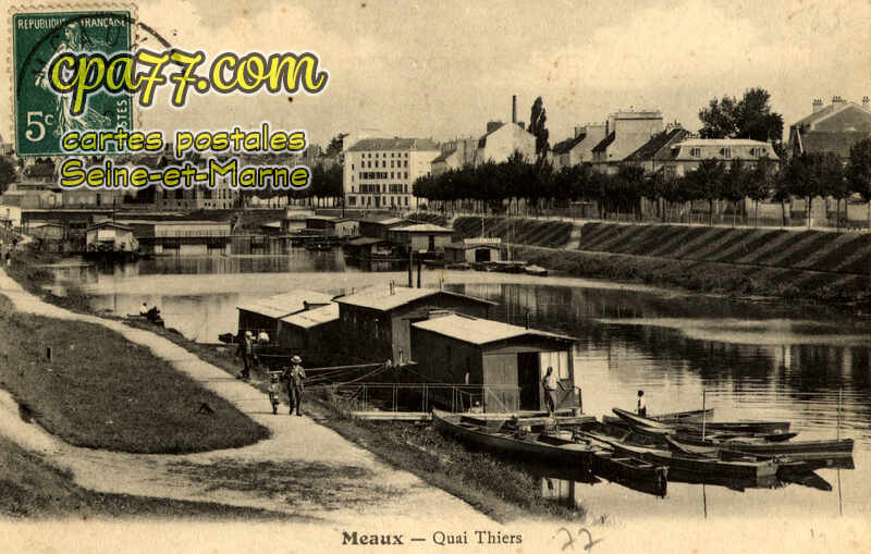 Meaux (Seine-et-Marne) - Quai Thiers