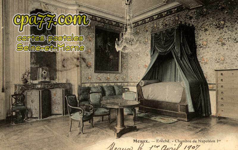 Meaux (Seine-et-Marne) - Evêché – Chambre de Napoléon 1er