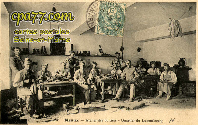 Meaux (Seine-et-Marne) - Atelier des bottiers – Quartier du Luxembourg