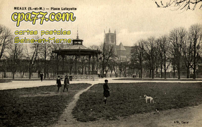 Meaux (Seine-et-Marne) - Place Lafayette