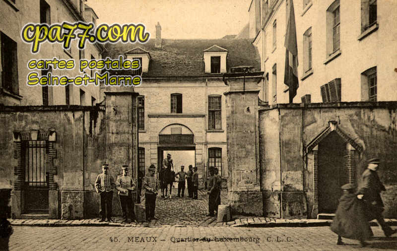 Meaux (Seine-et-Marne) - Quartier du Luxembourg