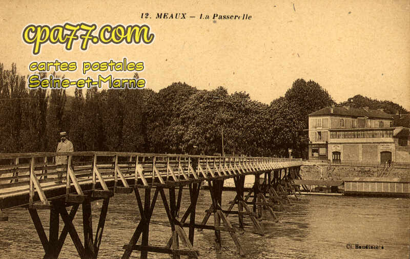 Meaux (Seine-et-Marne) - La Passerelle