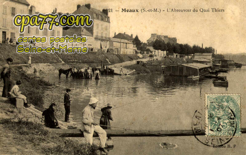 Meaux (Seine-et-Marne) - L&rsquo;Abreuvoir du Quai Thiers