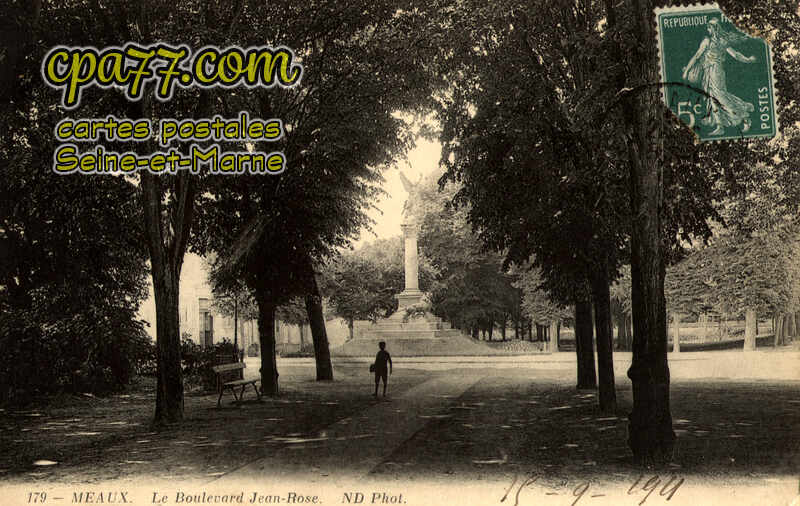 Meaux (Seine-et-Marne) - Le Boulevard Jean-Rose