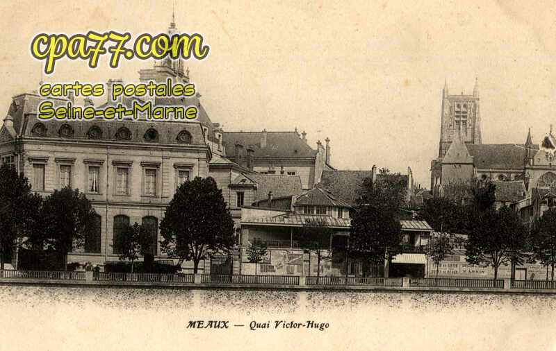 Meaux (Seine-et-Marne) - Quai Victor-Hugo