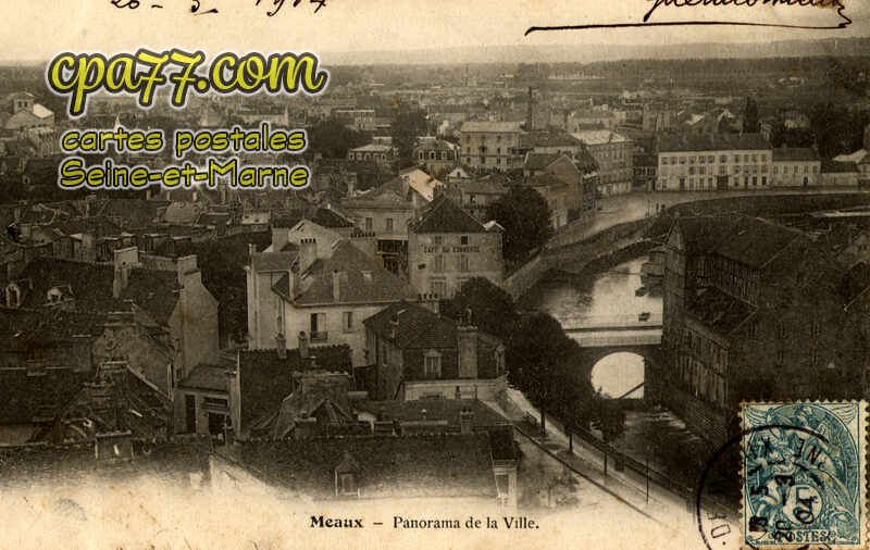 Meaux (Seine-et-Marne) - Panorama de la Ville