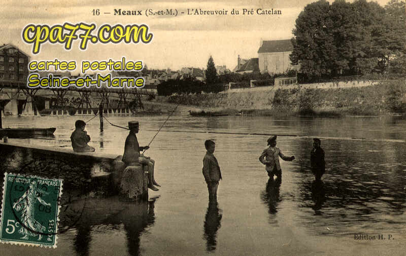 Meaux (Seine-et-Marne) - L&rsquo;Abreuvoir du Pré-Catelan