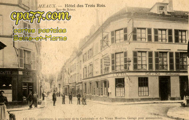 Meaux (Seine-et-Marne) - Hôtel des Trois Rois