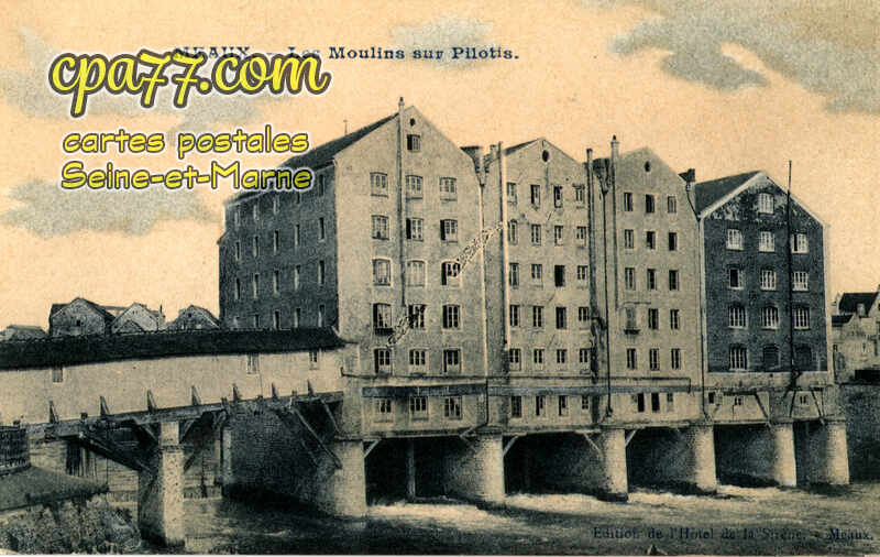 Meaux (Seine-et-Marne) - Les Moulins sur Pilotis