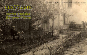 Le Mée Sur Seine (Seine-et-Marne) - La Villa Jane – Vue du Jardin