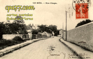 Le Mée Sur Seine (Seine-et-Marne) - Rue Chapu