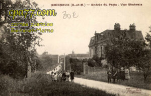 Meigneux (Seine-et-Marne) - Entrée du Pays – Vue Générale
