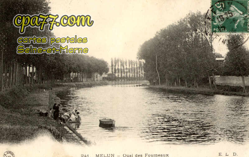 Melun (Seine-et-Marne) - Quai des Fourneaux