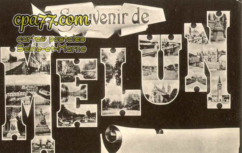 Melun (Seine-et-Marne) - Souvenir de Melun
