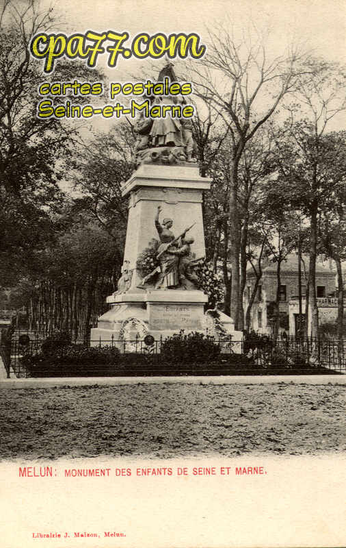 Melun (Seine-et-Marne) - Monument des Enfants de Seine et Marne