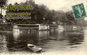Melun (Seine-et-Marne) - Les Bateaux-Lavoirs