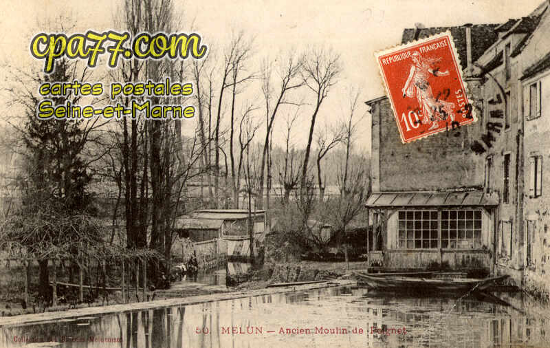 Melun (Seine-et-Marne) - Ancien Moulin de Poignet