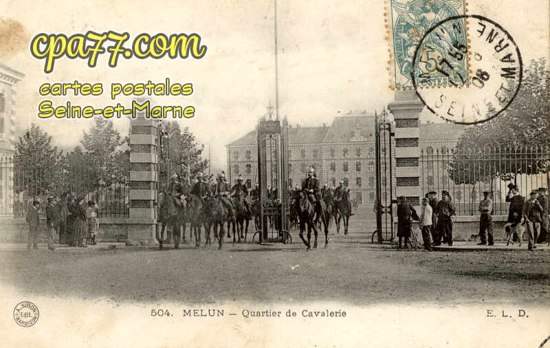 Melun (Seine-et-Marne) - Quartier de la Cavalerie