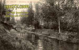 Melun (Seine-et-Marne) - Deuxième vue sur l&rsquo;Almont