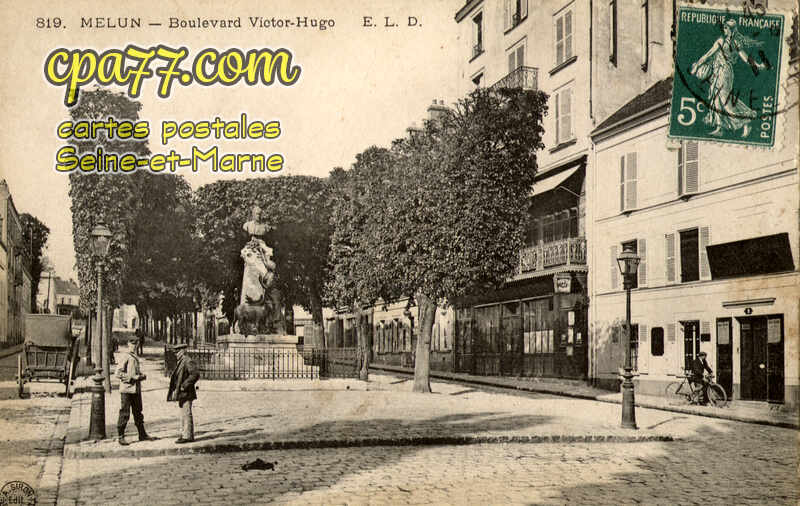 Melun (Seine-et-Marne) - Boulevard Victor-Hugo