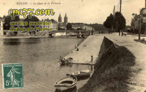 Melun (Seine-et-Marne) - Le Quai de la Verrerie