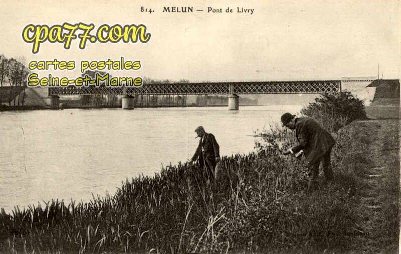 Melun (Seine-et-Marne) - Pont de Livry