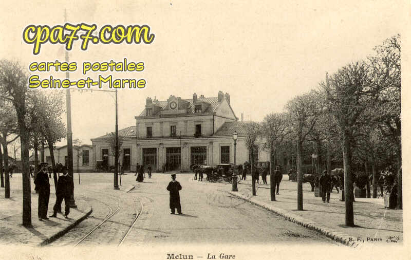 Melun (Seine-et-Marne) - La Gare
