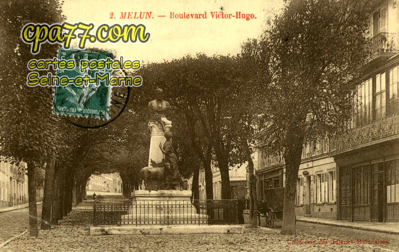 Melun (Seine-et-Marne) - Boulevard Victor Hugo