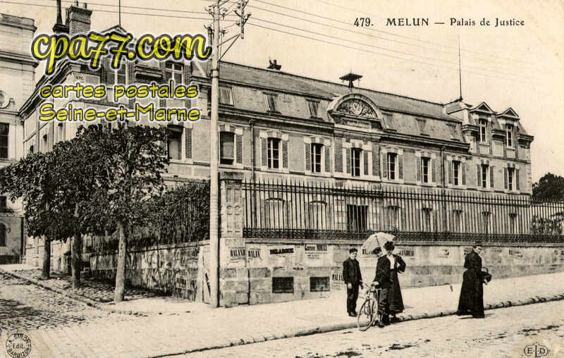 Melun (Seine-et-Marne) - Palais de Justice