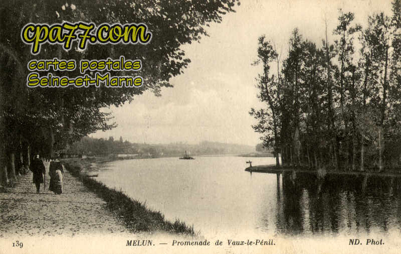Melun (Seine-et-Marne) - Promenade de Vaux-le-Pénil