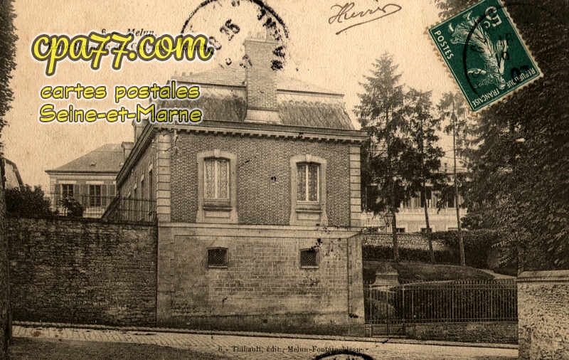 Melun (Seine-et-Marne) - Ecole Normale des Garçons – Entrée