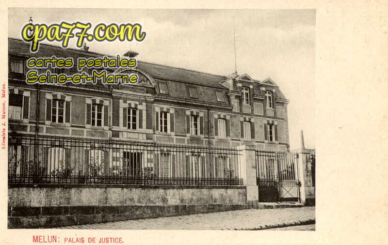 Melun (Seine-et-Marne) - Palais de Justice