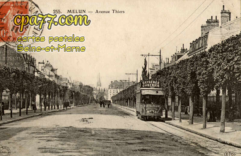 Melun (Seine-et-Marne) - Avenue Thiers
