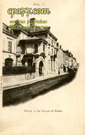 Melun (Seine-et-Marne) - La Banque de France