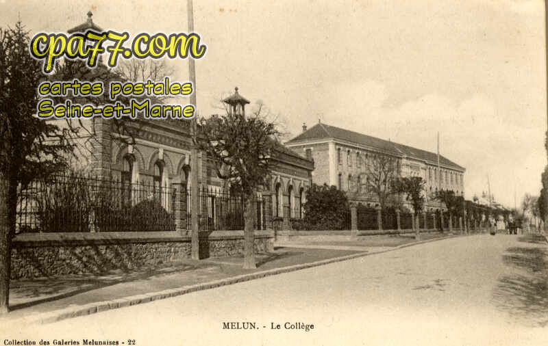 Melun (Seine-et-Marne) - Ecole Normale de filles