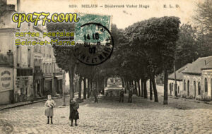 Melun (Seine-et-Marne) - Boulevard Victor Hugo