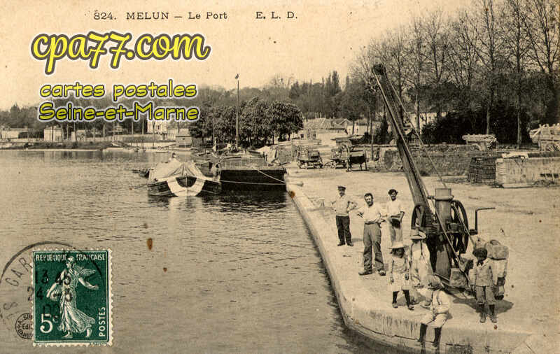 Melun (Seine-et-Marne) - Le Port