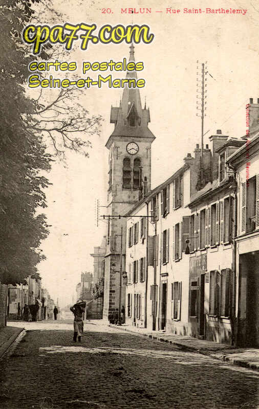 Melun (Seine-et-Marne) - Rue Saint-Barthélémy