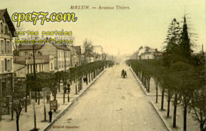 Melun (Seine-et-Marne) - Avenue Thiers