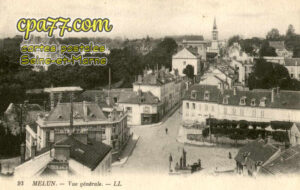 Melun (Seine-et-Marne) - Vue générale