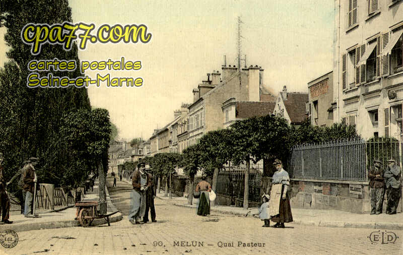 Melun (Seine-et-Marne) - Quai Pasteur