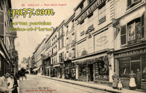 Melun (Seine-et-Marne) - Rue Saint-Aspait