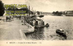 Melun (Seine-et-Marne) - Le Quai de la Reine Blanche