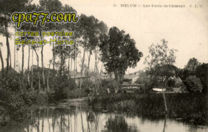 Melun (Seine-et-Marne) - Les bords de l&rsquo;Almont