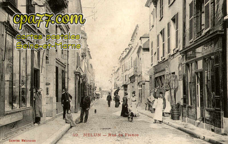 Melun (Seine-et-Marne) - Rue de France