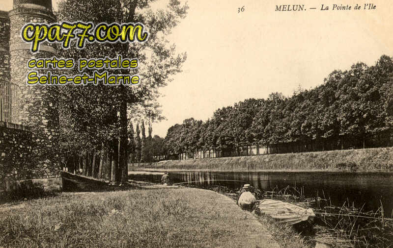 Melun (Seine-et-Marne) - La Pointe de l&rsquo;Ile