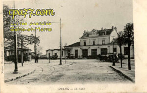Melun (Seine-et-Marne) - La Gare