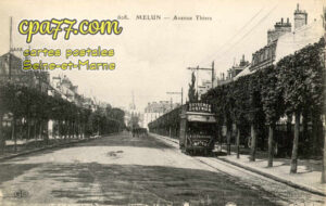 Melun (Seine-et-Marne) - Avenue Thiers